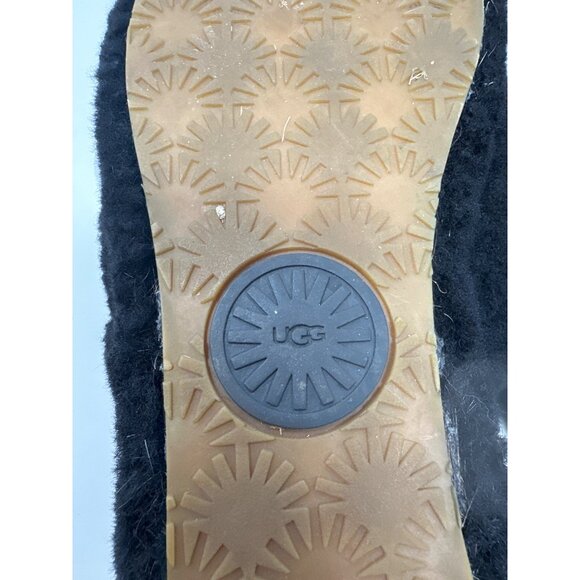Ugg Womens Black Fluff Yeah Slide Slippers Size 8 - Picture 12 of 12